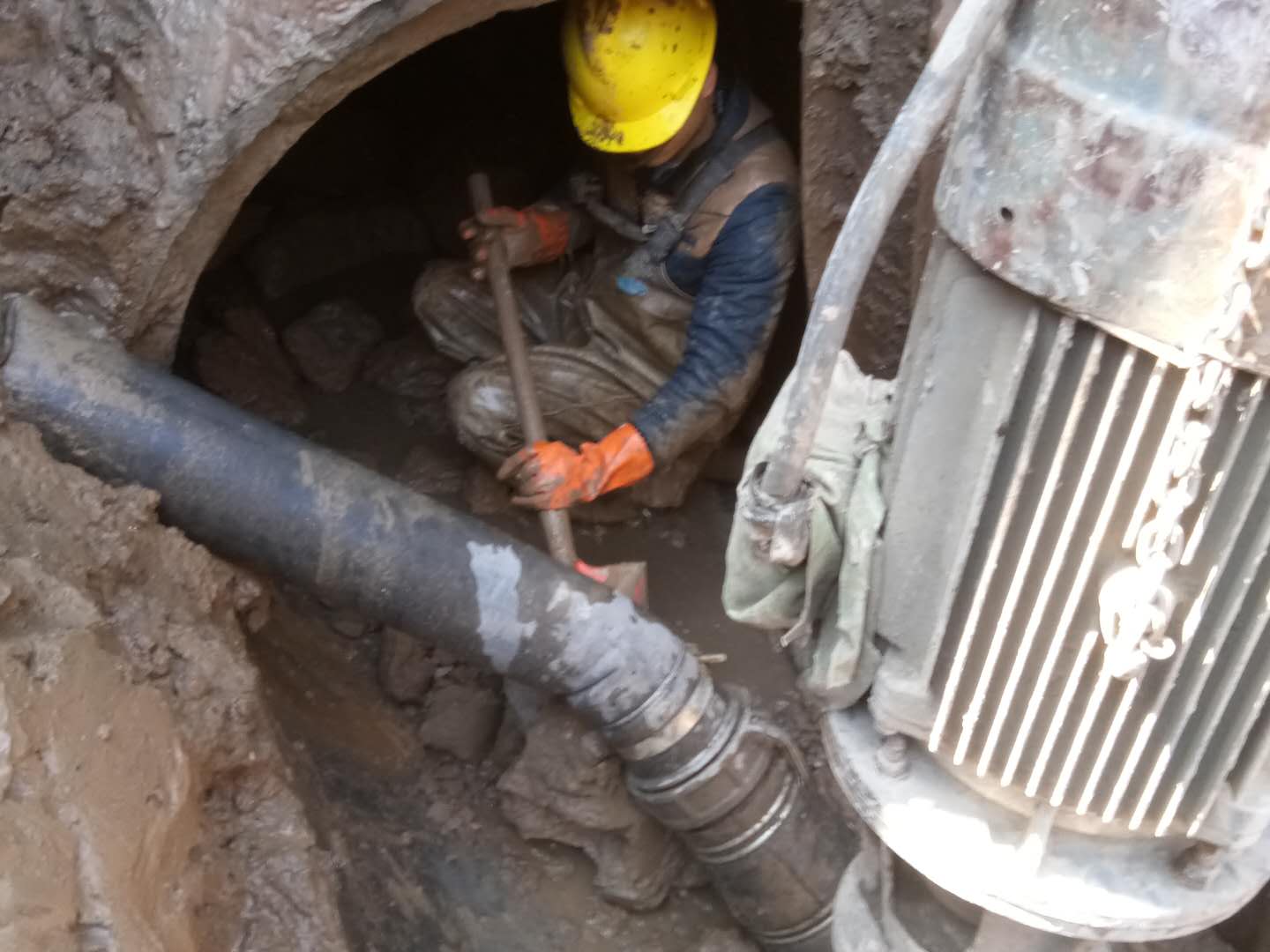 翰林镇管道清淤